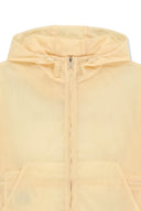 BACK LOGO HOODY WINDBREAKER FOR WOMEN IN CREAM image 4