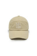MATIN BLOCK LOGO BALL CAP IN BEIGE image 1