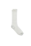 SHEER GLITTER CREW SOCKS IN LIGHT BLUE image 6