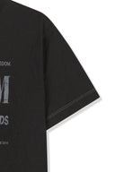 LETTERING GRAFFITI CREASE TOP IN BLACK image 4