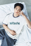 MATIN LOGO RINGER TOP FOR MEN IN CREAM image 11