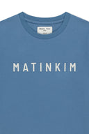 APPLIQUE FELT LOGO TOP IN BLUE image 3