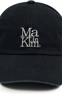 MATIN BLOCK LOGO BALL CAP IN DARK NAVY image 4