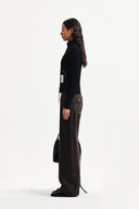 HANDCRAFT SLIM FIT CARDIGAN IN BLACK image 6
