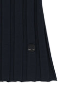 CUT OUT SLEEVELESS KNIT TOP IN DARK NAVY image 4