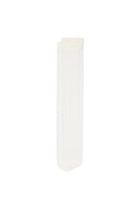 LOGO JACQUARD SHEER KNEE SOCKS IN WHITE image 5