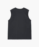 CLASSIC LOGO SLEEVELESS IN CHARCOAL GREY