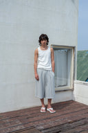 BANDING BERMUDA SWEATPANTS FOR MEN IN GRAY image 9