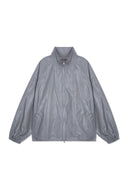 MATIN KIM LOGO COATING JUMPER FOR MEN IN DARK GRAY image 1