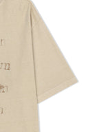 PIGMENT GRAFFITI LOGO TOP IN BEIGE image 4