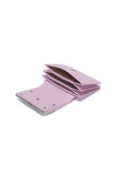 ACCORDION WALLET IN LIGHT VIOLET