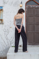 SIDE STRING TUBE TOP IN BLACK image 9