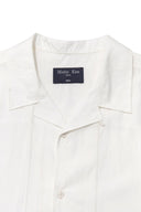ZIGZAG STITCH POINT SHIRT FOR MEN IN WHITE image 3