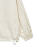 BACK LOGO HIGH NECK JUMPER IN CREAM image 5