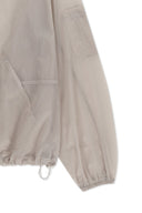 BACK LOGO HOODY WINDBREAKER FOR MEN IN LIGHT GRAY image 17