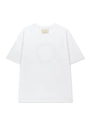 MATIN KIM CIRCLE LOGO TOP FOR MEN IN WHITE image 12