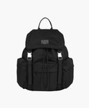 CLASSIC LOGO METAL BUCKLE BACKPACK IN BLACK image 10