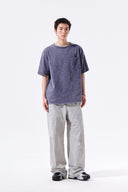 VINTAGE WASHED POCKET TOP FOR MEN IN CHARCOAL GREY image 10
