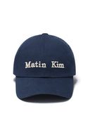 MATIN CLASSIC LOGO BALL CAP IN NAVY image 1