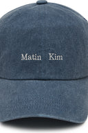 MATIN MINI CLASSIC LOGO BALL CAP IN SMOKE BLUE image 4
