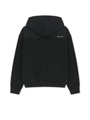 UNI 梭織拼接連帽拉鍊外套 (UNI WOVEN MIX HOOD ZIP-UP) 炭灰色