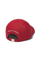 MATIN VOLUME LOGO BALL CAP IN RED