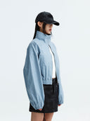 MATIN COATING CROP BLOUSON IN LIGHT BLUE image 10