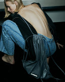 STRING COATING BACK PACK IN BLACK image 6