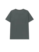 APPLIQUE FELT LOGO TOP IN CHARCOAL GREY
