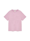 FLOWER APPLIQUE LOGO TOP IN LIGHT PINK