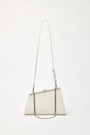 FRAME TWO WAY CHAIN BAG IN WHITE