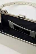 FRAME TWO WAY CHAIN BAG IN WHITE